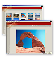 Photo-gallery templates: Desert